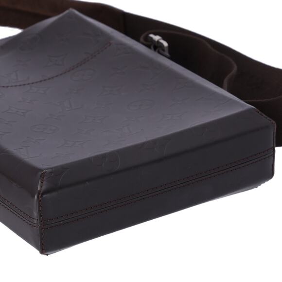 Louis Vuitton Bobby Messenger LV Monogram Embossed Glace Cafe M46520 - Picture 7 of 9